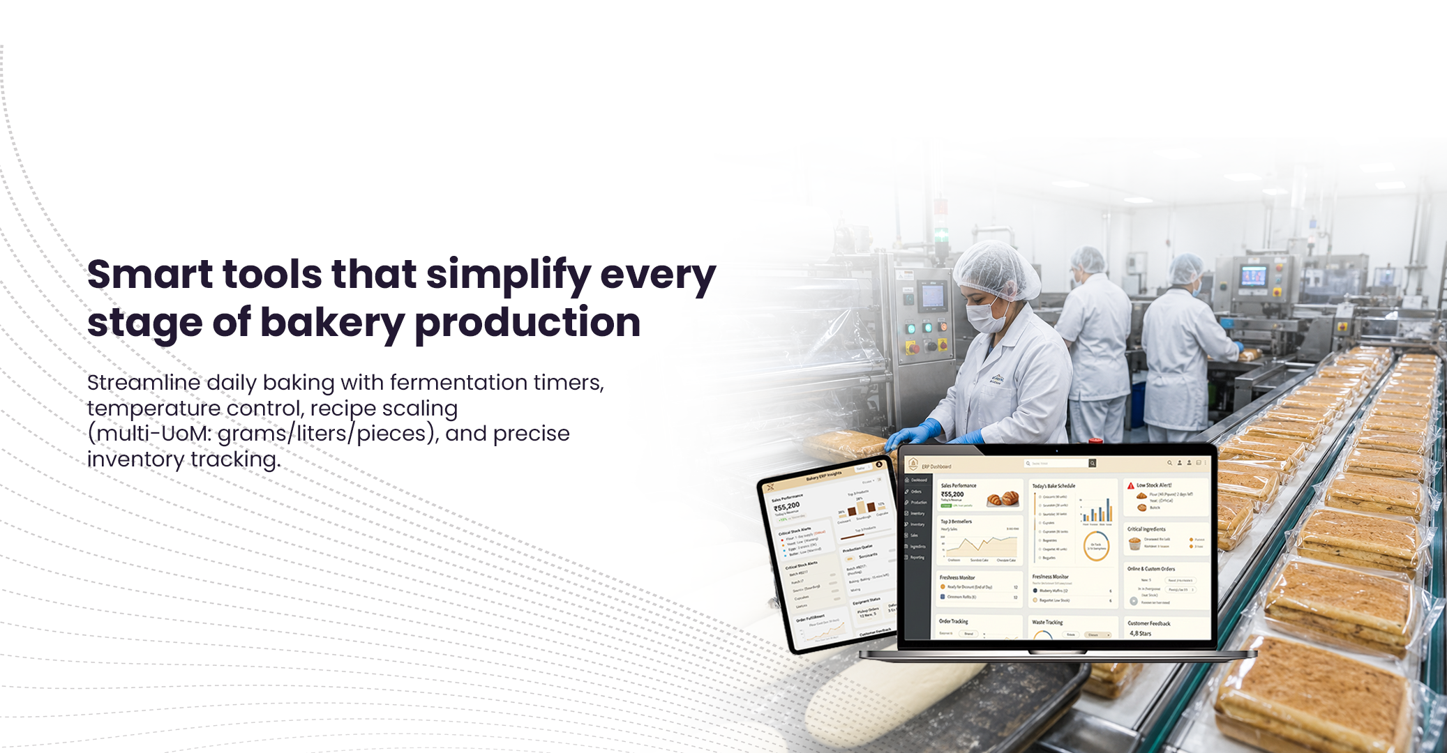 ERP Software for Bakery Production & Business Management | GIC