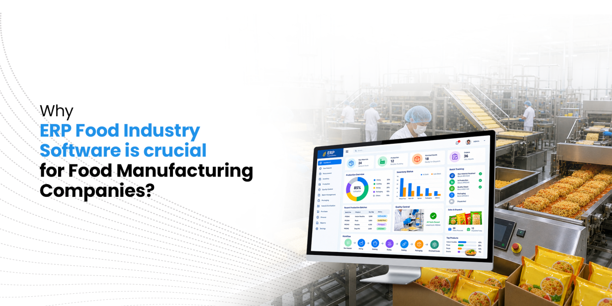 Why ERP Food Industry Software is crucial for Food Manufacturing Companies