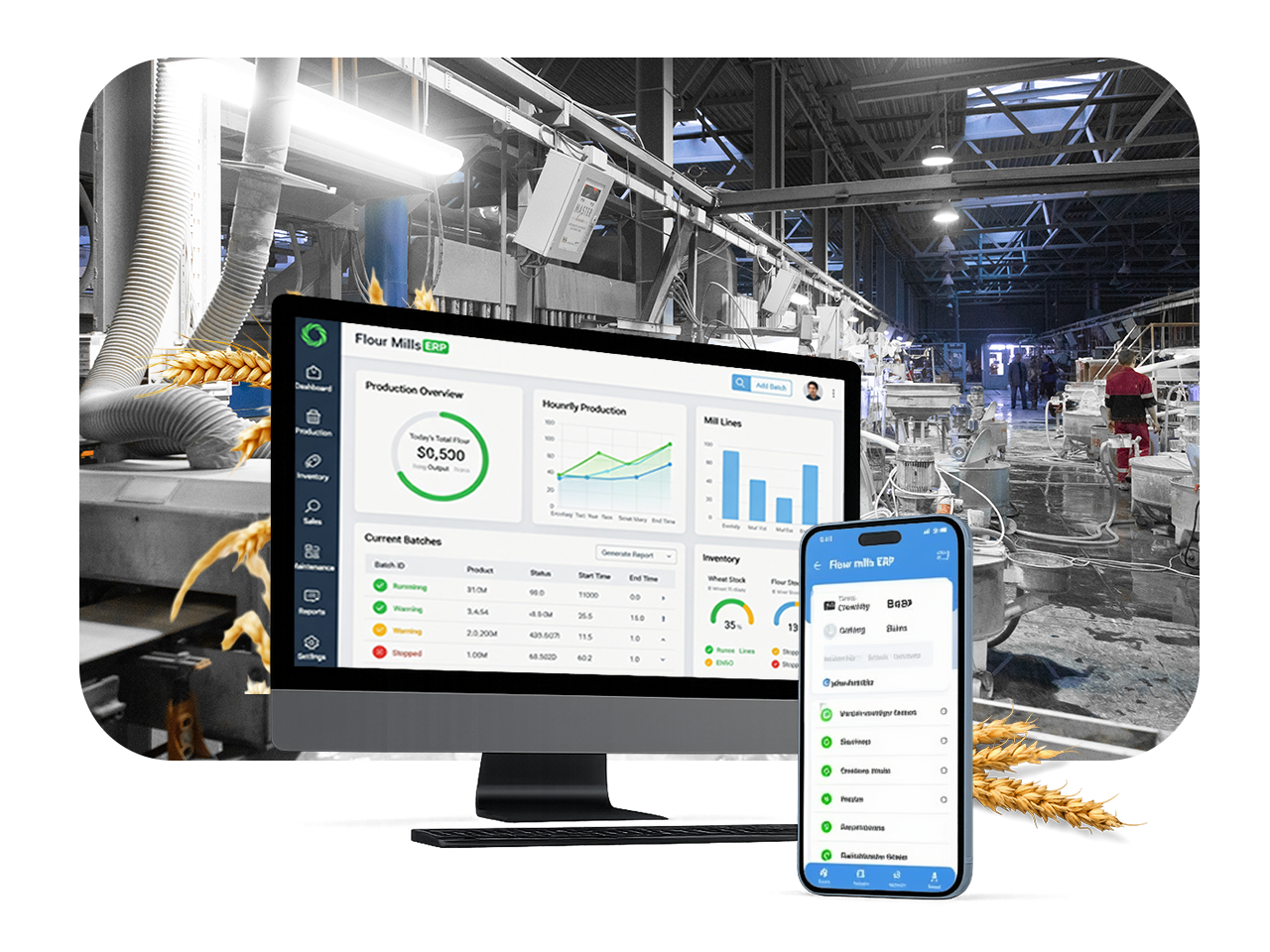 Flour Mill ERP System
